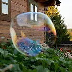 Slow Mountain Family Base - Spacious 2br Apartment, 2 Bath, Sleeps 8 With Mountain View And Backyard In Liptov