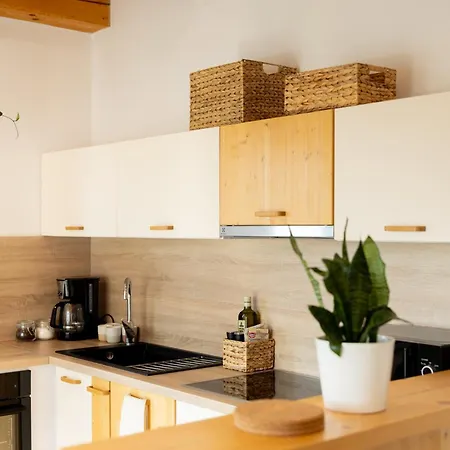 Slow Mountain Family Base - Spacious 2br Apartment, 2 Bath, Sleeps 8 With Mountain View And Backyard In Liptov