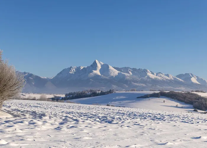 Slow Mountain Family Base - Spacious 2br, 2 Bath, Sleeps 8 With Mountain View And Backyard In Liptov شقة *