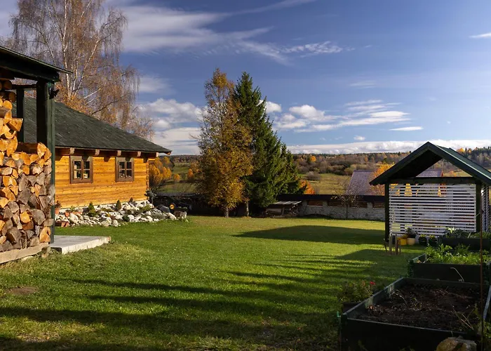 Slow Mountain Family Base - Spacious 2br, 2 Bath, Sleeps 8 With Mountain View And Backyard In Liptov * Liptovská Kokava